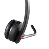 Logitech H820e Headset Trådløs Kontor/Callcenter Opladningsstativ Sort