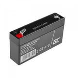 Green Cell AGM52 UPS batteri Blybatterier (VRLA) 6 V 1,2 At