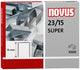 Novus 23/15 SUPER Hæftepakker 1000 hæfteklammer