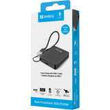 Sandberg 421-33 powerbank Lithium-Ion (Li-Ion) 5000 mAh Sort