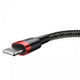 Baseus CALKLF-A19 Lightning kabel 0,5 m Sort