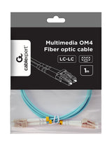 Gembird CFO-MDOM4-LC/LC-1M InfiniBand og fiberoptisk kabel LC/UPC Turkis