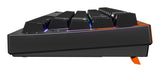 CHERRY K5 PRO TMR COMPACT tastatur Spil USB AZERTY Fransk Sort, Orange