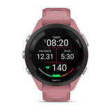 Garmin Forerunner 265S 2,79 cm (1.1") AMOLED 42 mm Digital 360 x 360 pixel Berøringsskærm Sort, Lyserød Wi-Fi GPS (satellit)