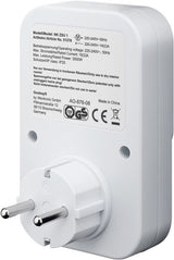Goobay 51276 elektronisk tæller Hvid Daglig timer
