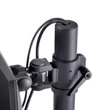 StarTech.com H2MPV-MONITOR-MOUNT skærmbeslag og -stativer 124,5 cm (49") Skrivebord Sort