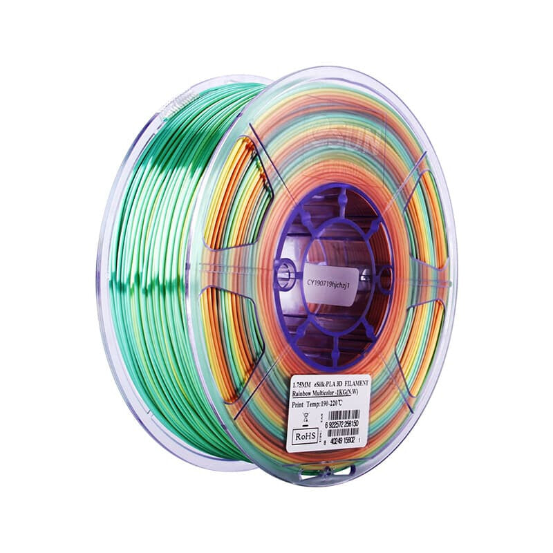 eSUN EPLA-SILK Polymælkesyre (PLA) Flerfarvet 1 kg