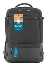 Mobilis 025031 taske og etui til laptop 40,6 cm (16") Rygsæk Sort