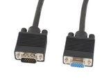 Lanberg CA-VGAC-10CC-0018-B+ VGA kabel 1,8 m VGA (D-Sub) Sort