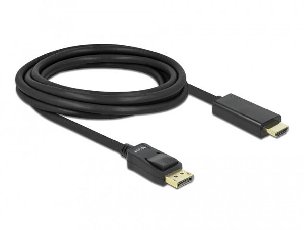 DeLOCK 82435 videokabel adapter 3 m HDMI Displayport Sort