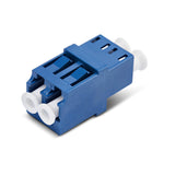 StarTech.com LCLCSMCOUPLER fiber adapter LC/UPC 1 stk Blå, Hvid