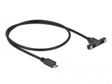DeLOCK 35108 USB-kabel USB 2.0 0,5 m Micro-USB B 0,48 Gbit/sek. Sort