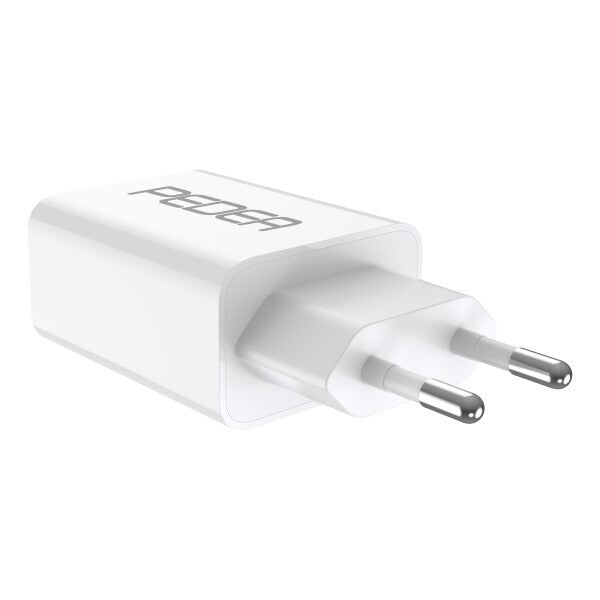PEDEA 60040100 oplader til mobil enhed Universel Hvid Vekselstrøm Hurtig opladning Indendørs