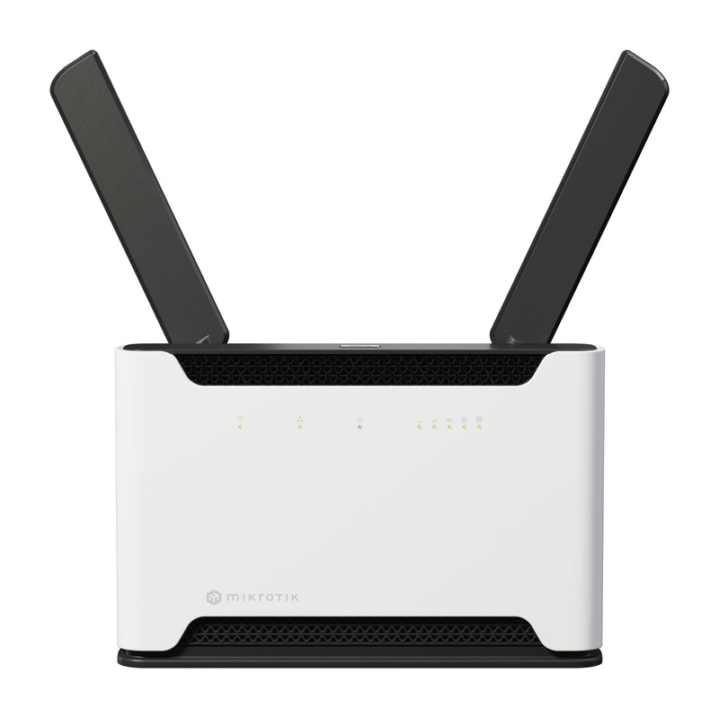 Mikrotik S53UG+5HaxD2HaxD-TC&FG621-EA trådløs router Gigabit Ethernet Dual-band (2,4 GHz / 5 GHz) 4G Sort, Grå