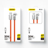 DUDAO L24AL 120W USB - Lightning Cable 1 m Orange