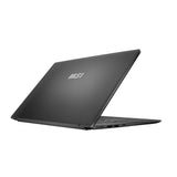 MSI Modern 15 F1MG-1245FRNN Intel Core 7 150U Laptop 39,6 cm (15.6") Fuld HD 16 GB DDR4-SDRAM 512 GB SSD Wi-Fi 6E (802.11ax) Windows 11 Pro Grå AZERTY Fransk