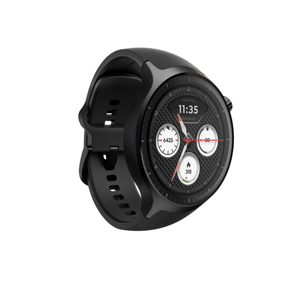 Motorola Moto Watch 3,63 cm (1.43") OLED 47 mm Digital Berøringsskærm Sort GPS (satellit)
