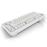 Sharkoon SGK25 tastatur Hjem USB QWERTZ Tysk Hvid