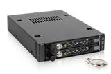 Icy Dock MB492SKL-B drive bay panel Sort
