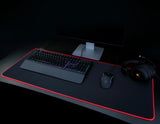 Deltaco Gaming DMP310 RGB Mousepad, 900x360x4mm, 13 LED modes, black