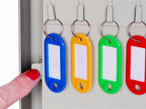 MAUL 5659084 nøgleskab eller organizer Stål Grå