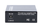 Extralink SEDIR FIBER ETHERNET MEDIA CONVERTER 1X SFP 1GB 1X RJ45 1GB - MC220 - Converter - Glasfaser (LWL) netværksomformer til medie Intern 1000 Mbit/s 1 nm Sort