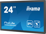 iiyama TF2438MSC-B1 computerskærm 60,5 cm (23.8") 1920 x 1080 pixel Fuld HD LED Berøringsskærm Sort