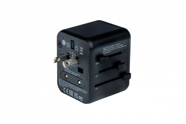 Verbatim 49544 strømstik adapter Universel Sort