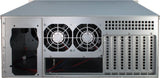 Inter-Tech 4U-4416L Stativ Sort, Sølv