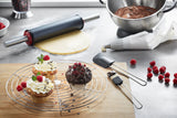 GEFU 14330 wienerbrød dekorationspose Bomuld, Plast, Rustfrit stål