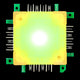 ALLNET 126137 LED Gul