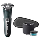 Philips SHAVER Series 5000 S5884/50 barbermaskine til ham Rotations shaver Trimmer Sort, Grøn