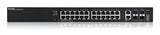 Zyxel XGS2220-30 Administreret L3 Gigabit Ethernet (10/100/1000) Sort