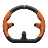 Asetek Closed D Orange Leather Rim Racerhjul