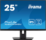 iiyama ProLite XUB2595WSU-B5 computerskærm 63,5 cm (25") 1920 x 1200 pixel WUXGA LED Sort