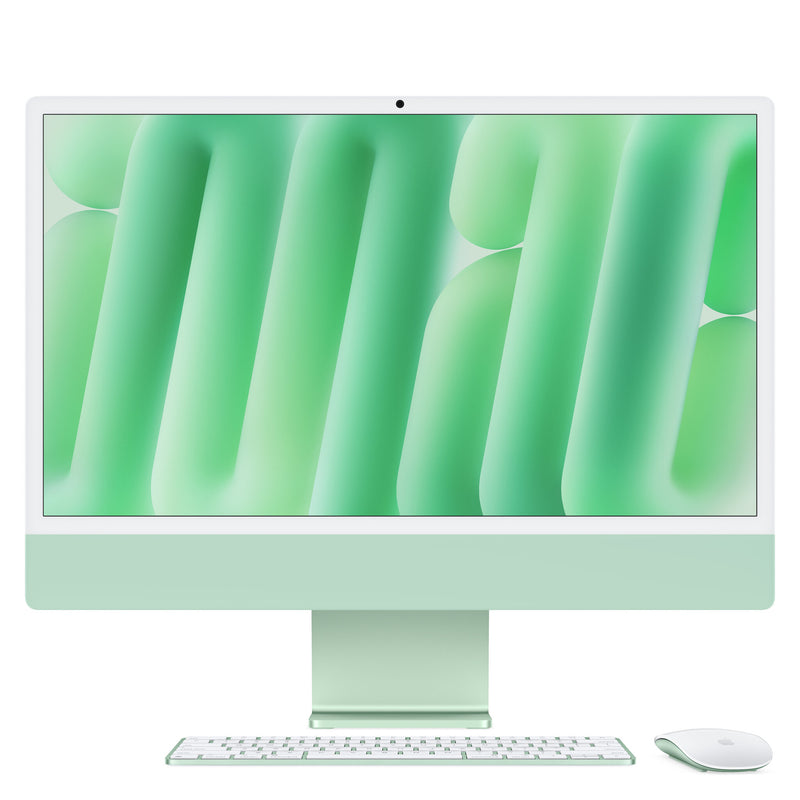 Apple iMac Apple M M4 59,7 cm (23.5") 4480 x 2520 pixel All-in-One PC 16 GB 256 GB SSD macOS Sequoia Wi-Fi 6E (802.11ax) Grøn