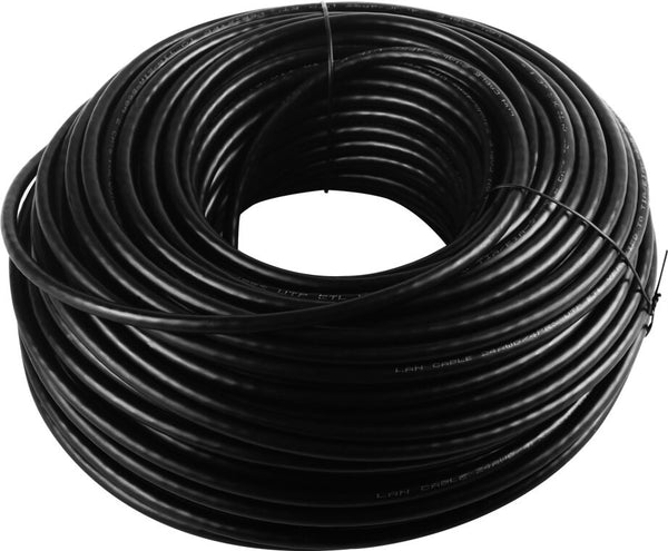 Goobay 94398 netværkskabel Sort 100 m Cat6 U/UTP (UTP)