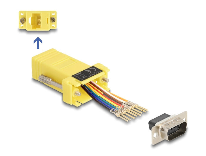 DeLOCK 67104 interface-kort/adapter RJ-45