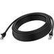 Vision TC 3MCAT6A/BL netværkskabel Sort 3 m Cat6a U/UTP (UTP)