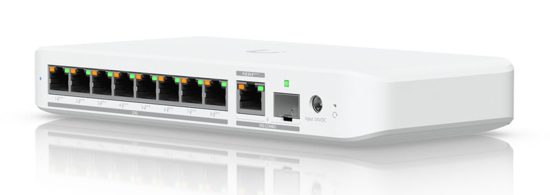 Ubiquiti UniFi Flex 2.5G PoE Administreret L2 2.5G Ethernet (100/1000/2500) Strøm over Ethernet (PoE) Bord-/vægmontering Hvid