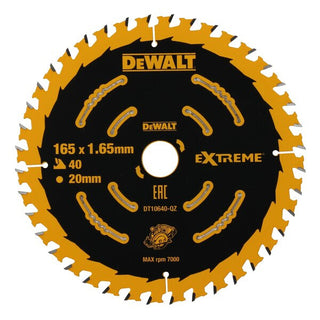 DeWALT DT10640-QZ rundsavklinge 16,5 cm 1 stk