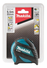 Makita B-57146 målebånd 5,5 m Sort, Blå