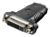 Goobay 60752 kabel kønsskifter HDMI DVI (24+5) Sort