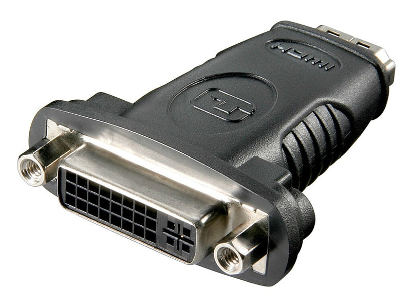 Goobay 60752 kabel kønsskifter HDMI DVI (24+5) Sort