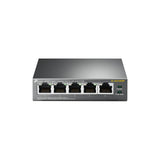TP-Link TL-SG1005P Ikke administreret Gigabit Ethernet (10/100/1000) Strøm over Ethernet (PoE) Sort