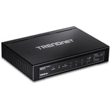 Trendnet TPE-TG611 netværksswitch Gigabit Ethernet (10/100/1000) Strøm over Ethernet (PoE) Sort