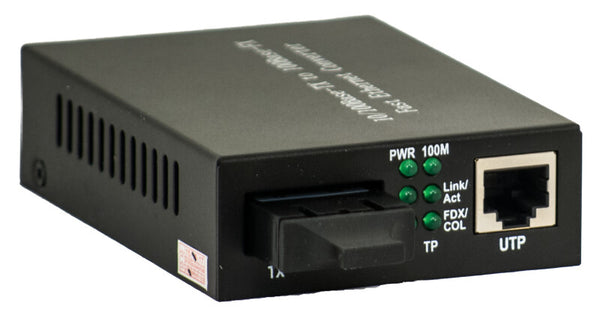 Barox LO-9500-M netværksomformer til medie 100 Mbit/s 1310 nm Multitilstand Sort