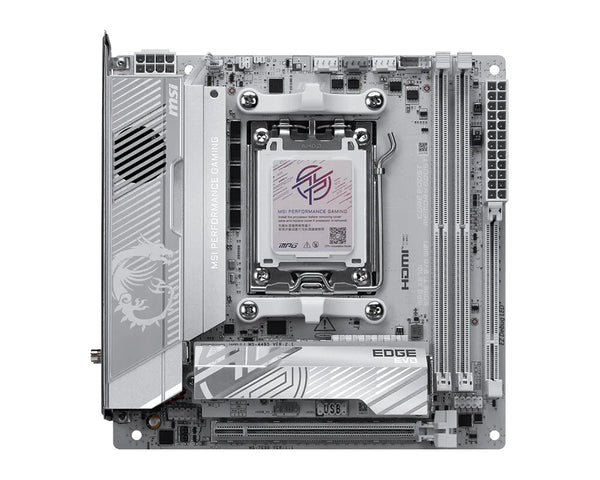 MSI MPG X870I EDGE TI EVO WIFI bundkort AMD X870 Sokkel AM5 mini ITX