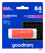 Goodram UME3 USB-nøgle 64 GB USB Type-A 3.2 Gen 1 (3.1 Gen 1) Orange