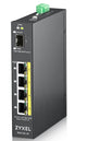 Zyxel RGS100-5P Ikke administreret L2 Gigabit Ethernet (10/100/1000) Strøm over Ethernet (PoE) Sort